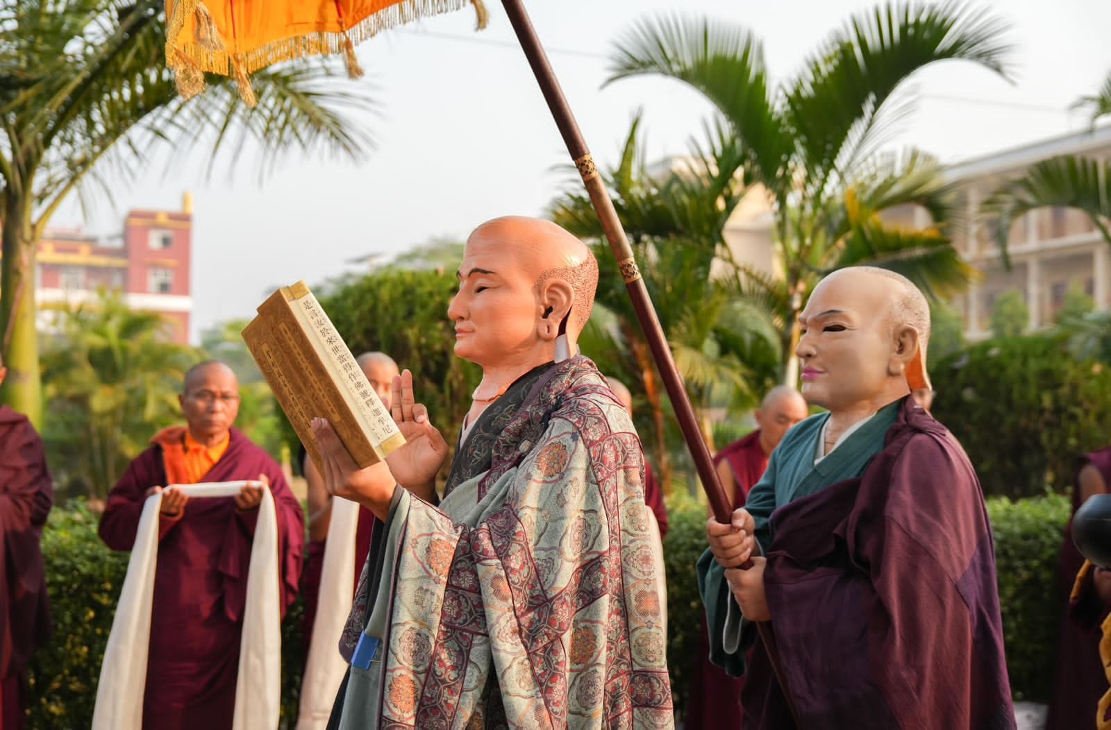 The Sixteen Arhats Procession