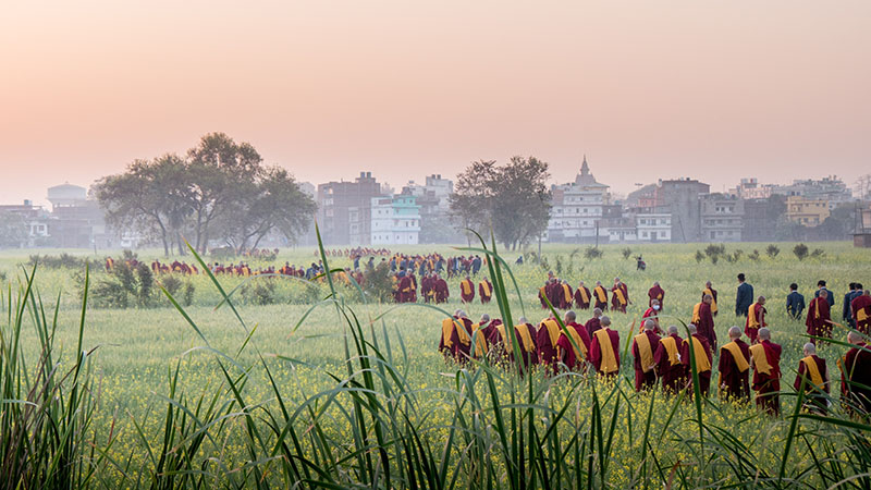 The Kangyur Procession 